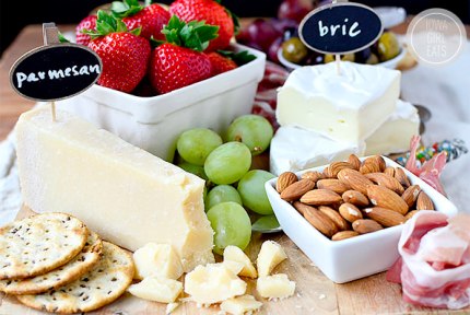 Christmas Cheese Plate